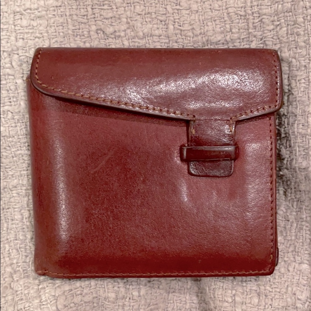 Boss leather wallet